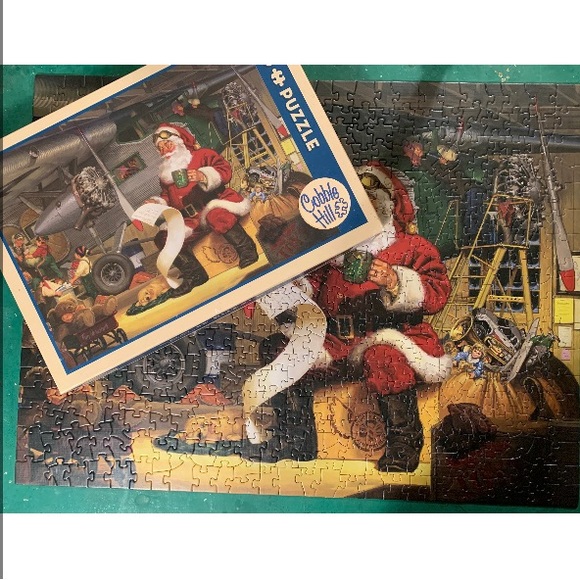 Difficult santa puzzle. Complete - Picture 2 of 15